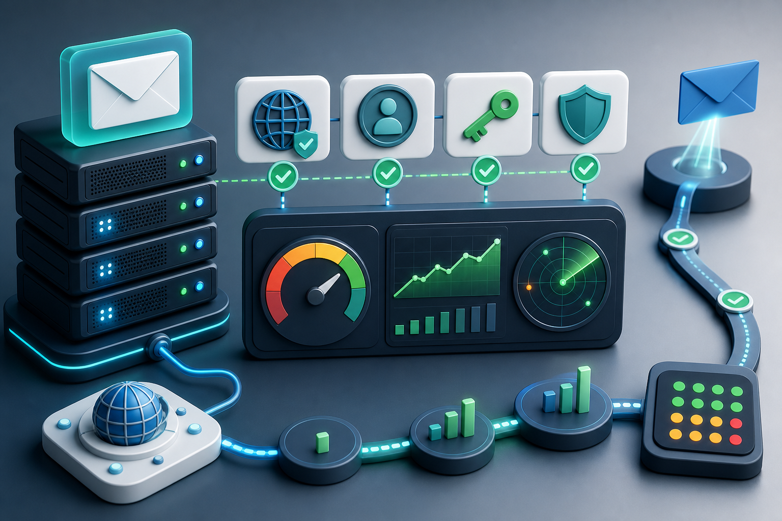 MailForge sender infrastructure, domain security, and deliverability setup preview